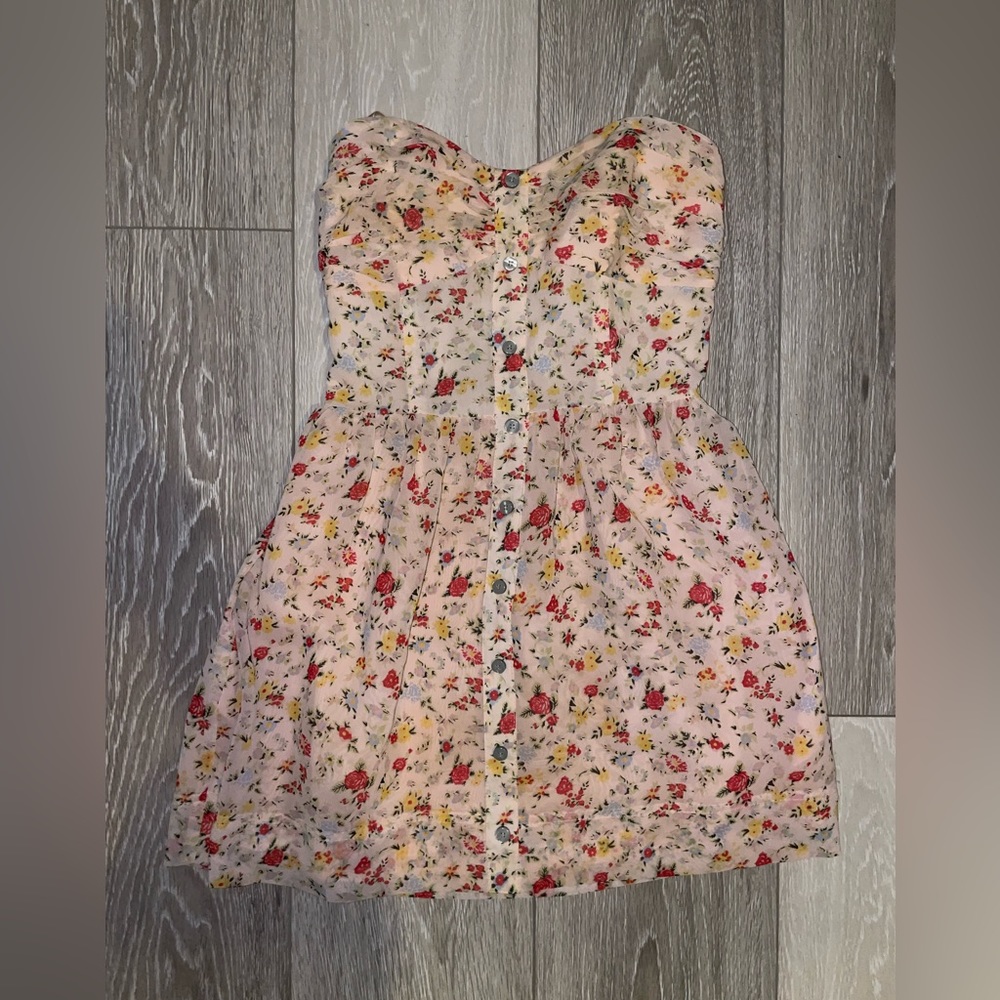 Floral mini dress